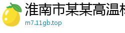 淮南市某某高温材料维修网点